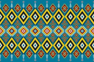 Seamless geometric ethnic asian oriental and tradition pattern design for texture and background. Silk and fabric pattern decoration for carpet, clothing, wrapping and wallpaper vector