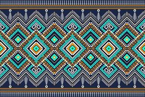 Seamless geometric ethnic asian oriental and tradition pattern design for texture and background. Silk and fabric pattern decoration for carpet, clothing, wrapping and wallpaper vector
