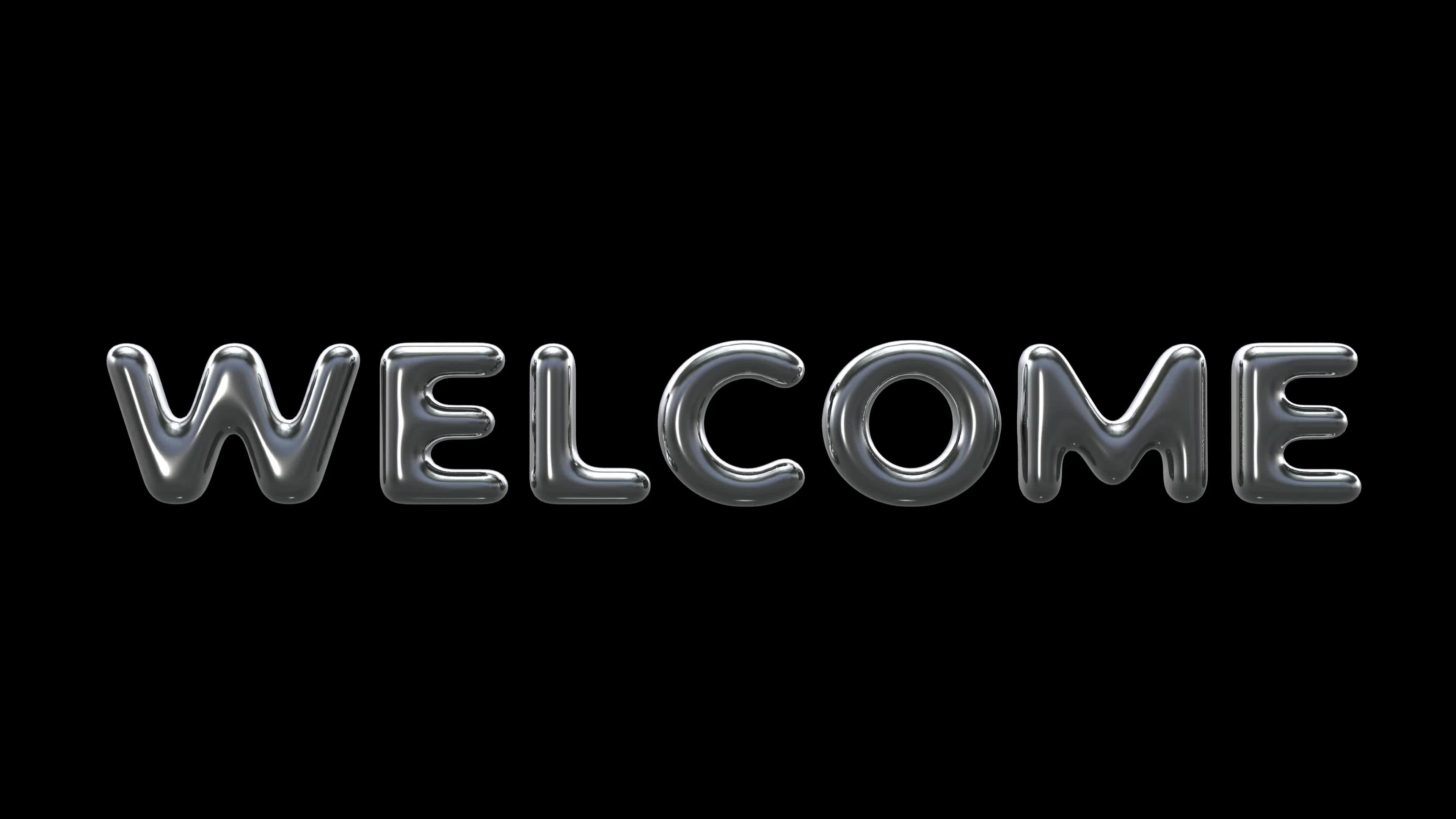 WELCOME, Text title animation 6881199 Stock Video at Vecteezy