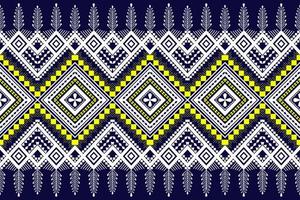 Seamless geometric ethnic asian oriental and tradition pattern design for texture and background. Silk and fabric pattern decoration for carpet, clothing, wrapping and wallpaper vector