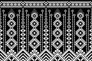 Seamless geometric ethnic asian oriental and tradition pattern design for texture and background. Silk and fabric pattern decoration for carpet, clothing, wrapping and wallpaper vector