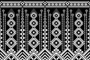 Seamless geometric ethnic asian oriental and tradition pattern design for texture and background. Silk and fabric pattern decoration for carpet, clothing, wrapping and wallpaper vector