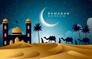 Ramadan Kareem Background vector