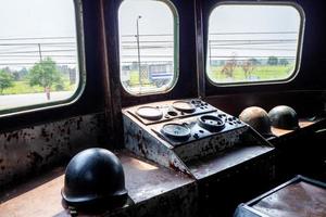 train and vintage photo