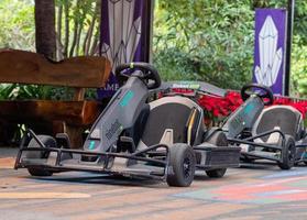 Thailand, Uttaradit, 2022-Go-karts at Amatist Cafe photo