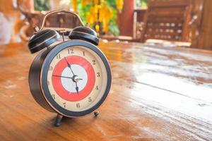 Alarm and clock vintage photo