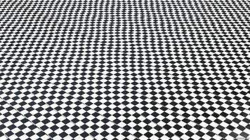 Checker Pattern Long Cubes cross each other video