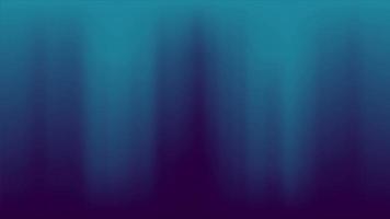 Abstract animation. Glows on dark background. A blue aurora flows. Northern lights. video