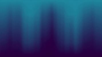 Abstract animation. Glows on dark background. A blue aurora flows. Northern lights. video