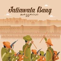 Jallianwala Bagh Massacre Creative vector