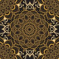 Mandala Seamless Pattern vector
