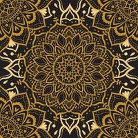 Mandala Seamless Pattern vector