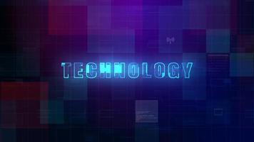 Technology digital data futuristic abstract background photo