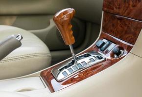 Automatic transmission gear shift. photo