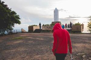 red hood and woman photo