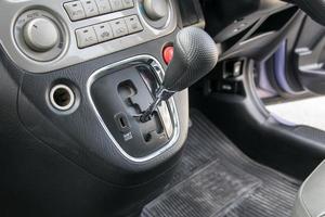 Automatic transmission gear shift. photo