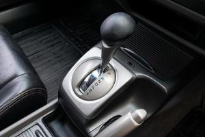 Automatic transmission gear shift. photo