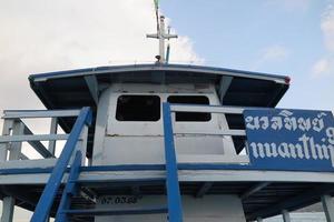 wooden boat and sea photo