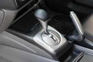 Automatic transmission gear shift. photo