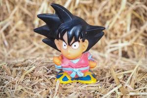 Dragon ball on straws photo