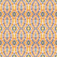 Colorful shibori tie dye African ethnic tribal geometric shape seamless pattern background. Use for fabric, textile, interior decoration elements, upholstery, wrapping. photo