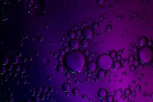 abstract liquid circles background. 3D bubble texture. trendy fluid gradient for design, template, and copy space photo