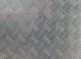 metal diamond plate in silver color background photo