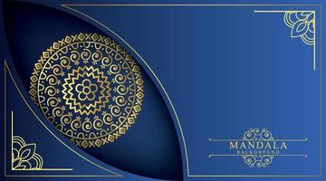 luxury ornamental mandala design background in gold color. ornament elegant invitation wedding card , invite ,Arabesque Pattern, Islamic, backdrop cover banner