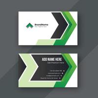 Professional business card design template vector