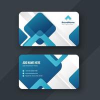 Professional business card design template vector