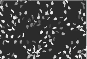 Light Silver, Gray vector texture with random forms.