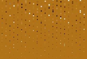 Light Yellow, Orange vector texture with rectangular style.