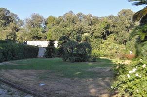 jardines del palacio real en caserta foto