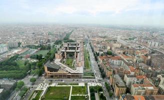 vista aerea de turin foto