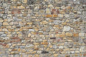 Brown stone wall background photo