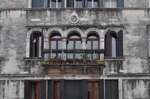 vista de la ciudad de venecia foto