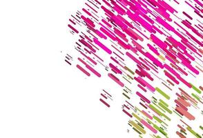 Light Pink, Green vector template with repeated sticks.