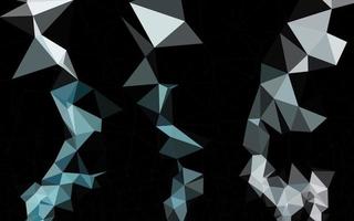 Light BLUE vector polygon abstract background.