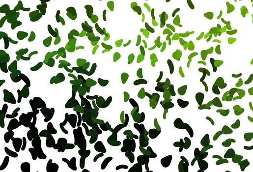 Light Red vector template with memphis shapes.