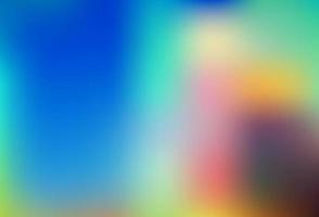 Light Blue, Yellow vector blurred shine abstract template.