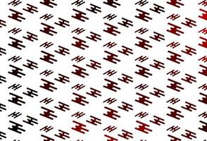 Light Red vector backdrop with long lines.