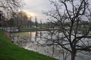 Public park in Riccione photo