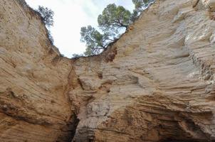 Sea caves in Vieste photo