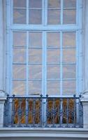 ancient wooden window photo