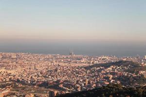 Hills in Barcelona photo