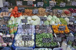 Greengrocer produce market photo
