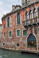 View of the town of Venice Venezia in Italy photo