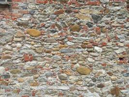 old stone wall background photo