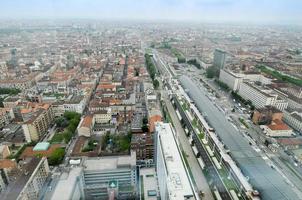 Aerial view of Turin photo