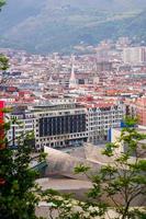 cityscape from Bilbao city, Spain, travel destinations photo